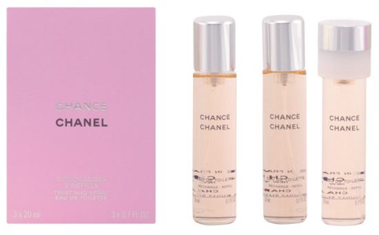 Chance Eau De Toilette Twist &amp; spray Refill 3x20 ml