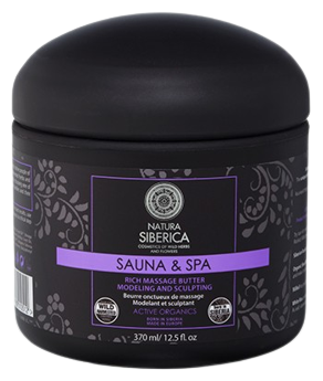 Natura Siberica Gęsty antycellulitowy olejek do masażu Krous 370 ml.