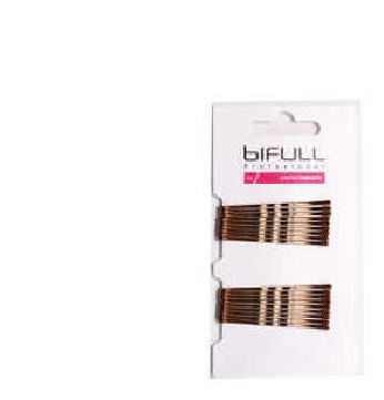 Brązowy falisty klips 51 mm 18 sztuk Brązowy falisty klips 51 mm 18 sztuk
