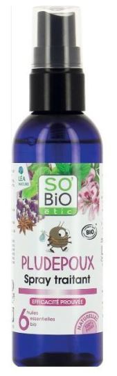 SO'BiO &eacute;tic Pludepoux Spray przeciw wszy 100 ml.