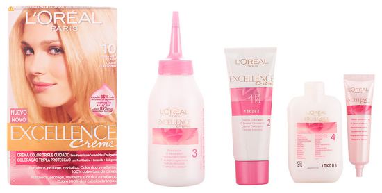 Farbowanie włosów Creme Excellence # 9,1 Jasny blond Jasny jesion Farbowanie włosów Creme Excellence # 9,1 Jasny blond Jasny jesion