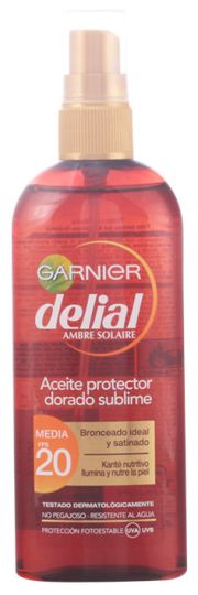 Delial Gold ochronny olej w sprayu SPF 10 150 ml Delial Gold ochronny olej w sprayu SPF 10 150 ml
