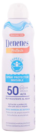 Denenes Sol Wet Wet Spray Invisible Protector Spf50 250 ml