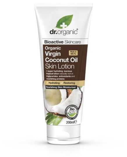 Organiczny balsam do ciała z olejem kokosowym 200 ml Organiczny balsam do ciała z olejem kokosowym 200 ml
