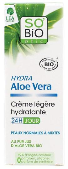 Hydra Aloe Vera Lekki krem nawilżający 24h na dobę 50 ml