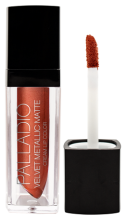Pomadka Velvet Matte Metallic Liquid Lipstick 15 pozłacana