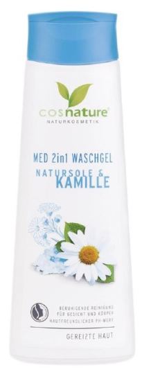 Med Żel pod prysznic 2 w 1 sól morska i rumianek 250 ml Med Żel pod prysznic 2 w 1 sól morska i rumianek 250 ml