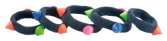 Elastyczne Pop Scrunchies z Trójkątami 5 Jednostek Elastyczne Pop Scrunchies z Trójkątami 5 Jednostek