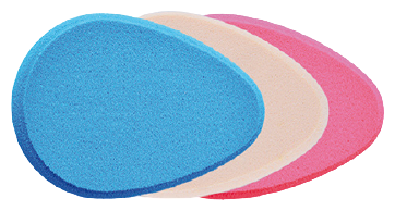 Zestaw gąbek do makijażu Basic Colors