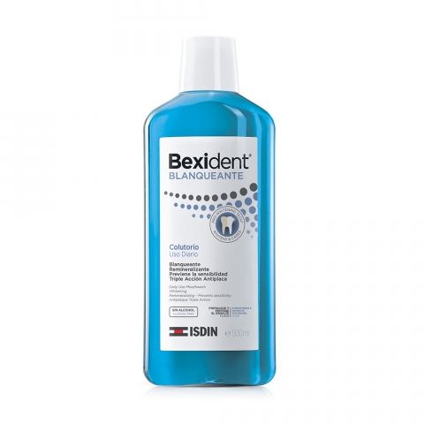 Isdin Opakowanie Bexident Whitening Mouthwash 500 ml + 1 sztuka
