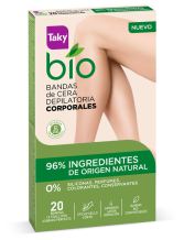 Bio Natural 0% Depilacyjne opaski woskowe do ciała 20 sztuk