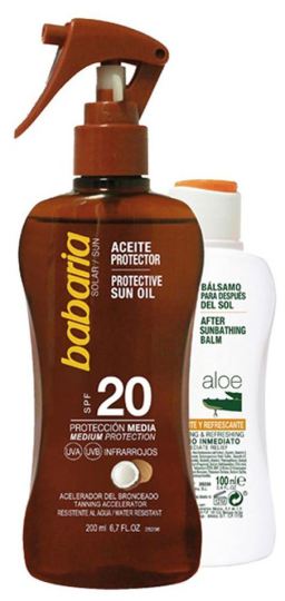 Coconut Protector Oil Spf 20 200 ml + 1 sztuka