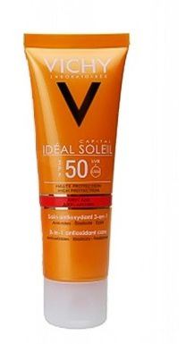 Idealny Soleil Anti-Aging z kolorem 3 w 1 SPF 50 50 ml Idealny Soleil Anti-Aging z kolorem 3 w 1 SPF 50 50 ml
