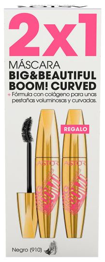 Astor Big & Beautiful Boom Curl Lote 2 Piezas