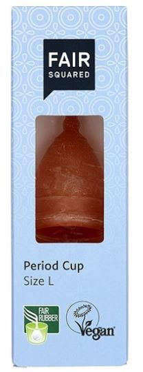 Fair Squared 100% Natural Fsc Latex Mestrual Cup Rozmiar L 13 ml