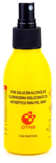 Solución Alcohólica con Pantenol y Clorhexidina 125 ml Solución Alcohólica con Pantenol y Clorhexidina 125 ml