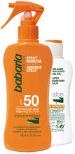 Spray do opalania Aloe F-50 + Po opalaniu Spray do opalania Aloe F-50 + Po opalaniu