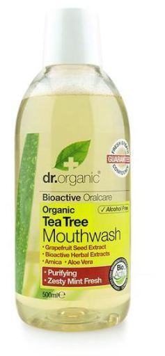 Organiczny płyn do płukania jamy ustnej 500 ml Organiczny płyn do płukania jamy ustnej 500 ml