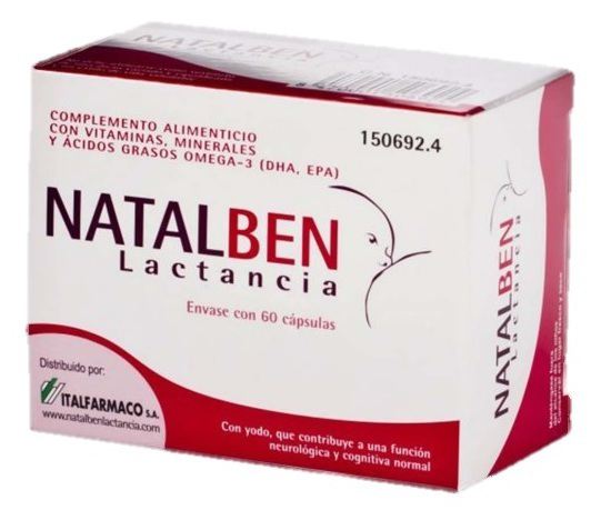 Karmienie piersią Natalben 60 kapsułek Karmienie piersią Natalben 60 kapsułek