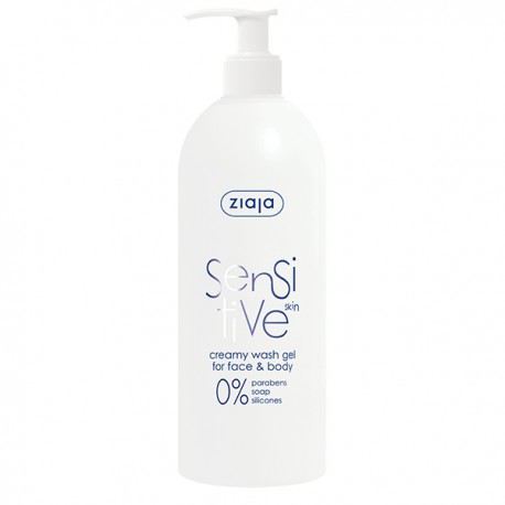 Wrażliwy żel do mycia twarzy i ciała do skóry wrażliwej 400 ml Wrażliwy żel do mycia twarzy i ciała do skóry wrażliwej 400 ml