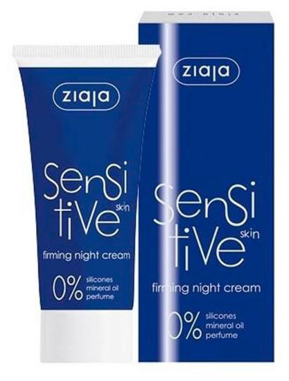 Wrażliwy krem ujędrniający na noc do skóry wrażliwej 50 ml Wrażliwy krem ujędrniający na noc do skóry wrażliwej 50 ml