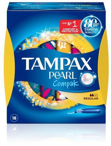 Pearl Regular Tampon 18 szt Pearl Regular Tampon 18 szt