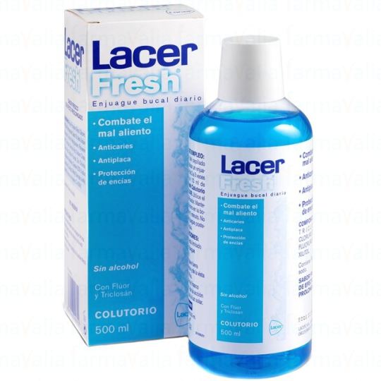 LacerFresh Płyn do płukania jamy ustnej 500 ml LacerFresh Płyn do płukania jamy ustnej 500 ml