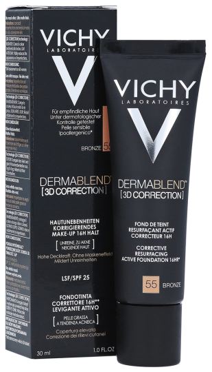 Dermablend 3D Shade Correction 55 Bronze - 30 ml Dermablend 3D Shade Correction 55 Bronze - 30 ml