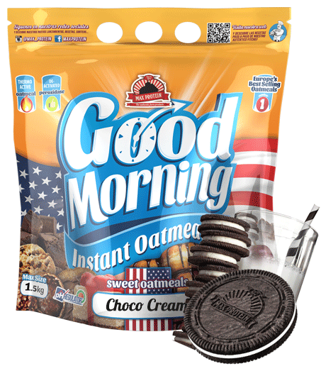 MAX Protein Płatki owsiane błyskawiczne Good Morning 1,5 kg