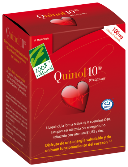 Quinol 10 100 mg 90 kapsułek Quinol 10 100 mg 90 kapsułek