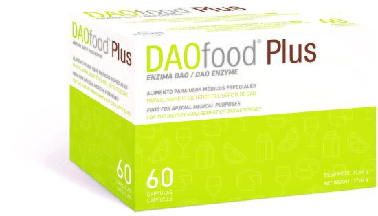 Daofood Plus 60 kapsułek z granulkami odpornymi na zaburzenia żołądkowe Daofood Plus 60 kapsułek z granulkami odpornymi na zaburzenia żołądkowe