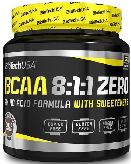 Bcaa 8: 1: 1 Zero Blue Raspberry 250 g Bcaa 8: 1: 1 Zero Blue Raspberry 250 g