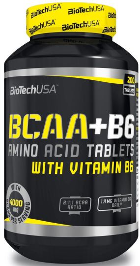 Bcaa + B6 200 tabletek Bcaa + B6 200 tabletek
