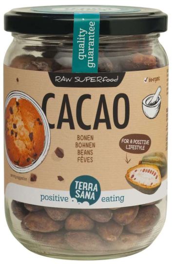 Surowe ziarna kakaowca 250 gr Surowe ziarna kakaowca 250 gr