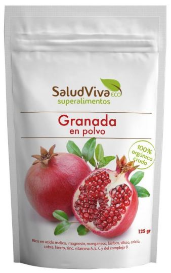 Granat ekologiczny w proszku 125 gr Granat ekologiczny w proszku 125 gr