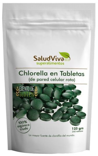 Chlorella Tablet Eco 125 gr Chlorella Tablet Eco 125 gr