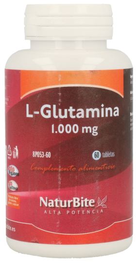 L-Glutamina 1000 Mg 60 Kapsułek L-Glutamina 1000 Mg 60 Kapsułek