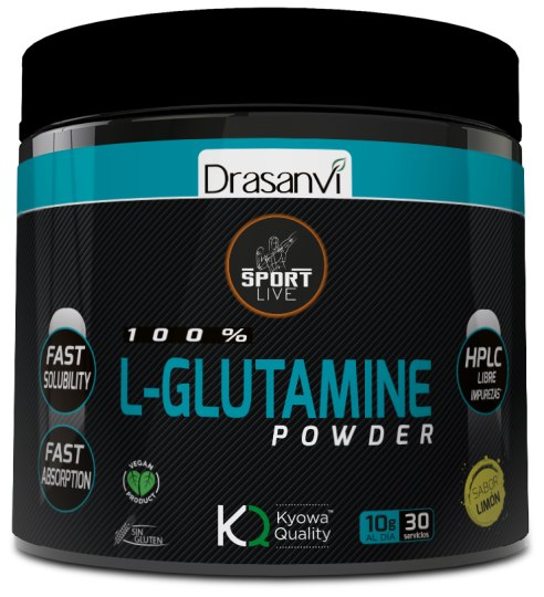Drasanvi L-Glutamina Lemon Flavour Sport live 300 gr