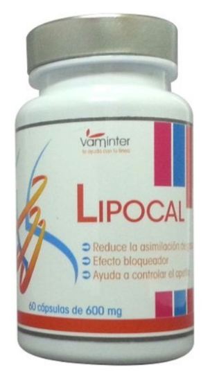 Vaminter Lispocal 600 mg 60 kapsułek