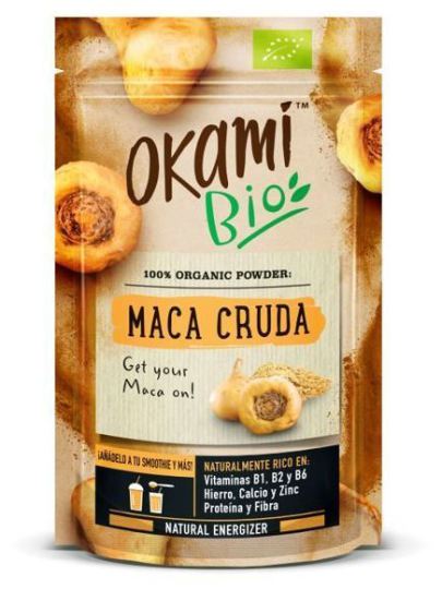 Biogra Okami Bio Maca w proszku surowa 200 gr