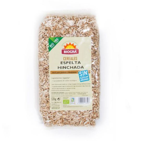 Organiczny obrzęk orkiszu bez cukru i miodu 125 gr Organiczny obrzęk orkiszu bez cukru i miodu 125 gr