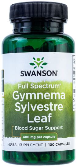 Gymnema Sylvestre Leaf 400 mg 100 Cápsulas Gymnema Sylvestre Leaf 400 mg 100 Cápsulas