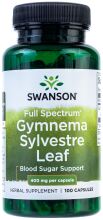 Gymnema Sylvestre Leaf 400 mg 100 Cápsulas Gymnema Sylvestre Leaf 400 mg 100 Cápsulas