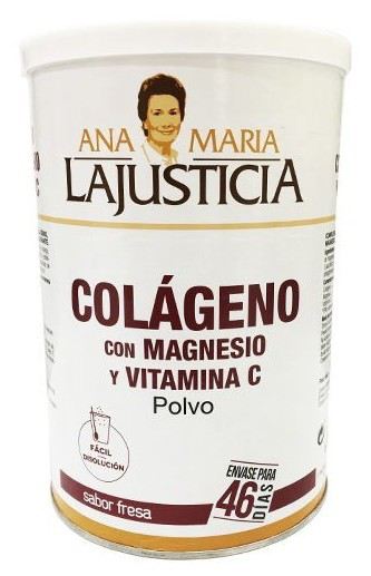 Kolagen + Magnez + Witamina C Aromat truskawkowy 350 gr Kolagen + Magnez + Witamina C Aromat truskawkowy 350 gr