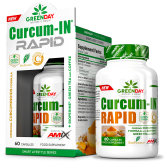 Greenday Line Greenday® Curcum-In Rapid 60 kapsułek Greenday Line Greenday® Curcum-In Rapid 60 kapsułek