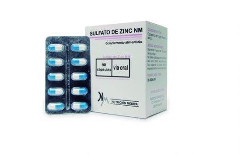 Siarczan cynku Nm 90 kapsułek Siarczan cynku Nm 90 kapsułek