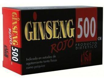 Żeń-szeń czerwony 500 mg 50 kapsułek Żeń-szeń czerwony 500 mg 50 kapsułek