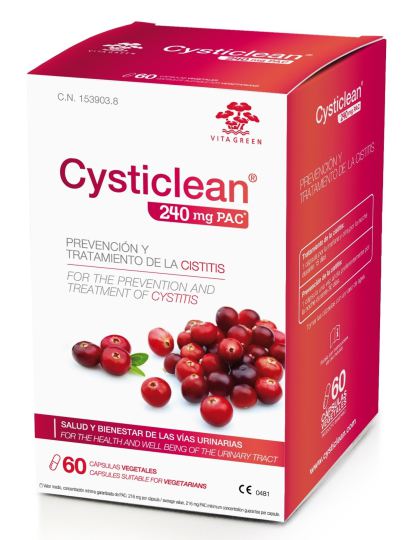 Cysticlean 240 mg 60 Kapsułek Cysticlean 240 mg 60 Kapsułek