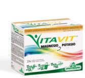 Vitavit Mg + K Aromat Pomarańczowy 24 Saszetki