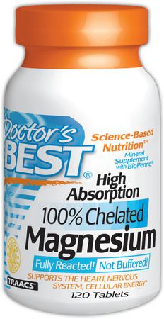Magnez o wysokiej absorpcji 100 mg 120 tabletek Magnez o wysokiej absorpcji 100 mg 120 tabletek
